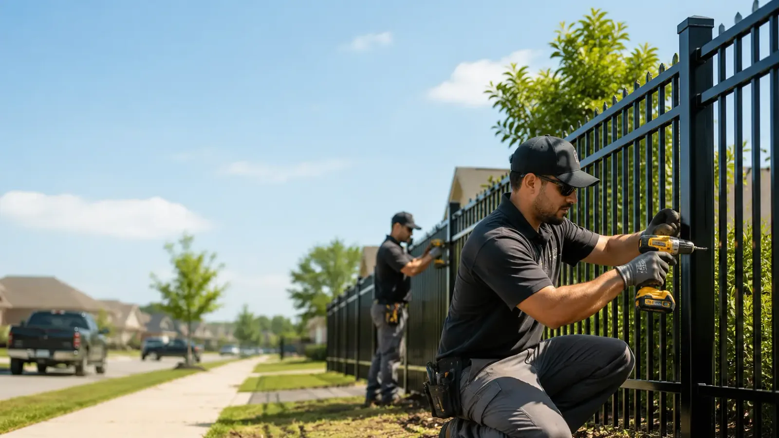 Metal Fence Installation in Petersburg, MI